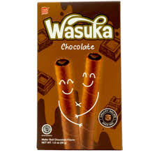 Wasuka Chocolate Wafer Rolls