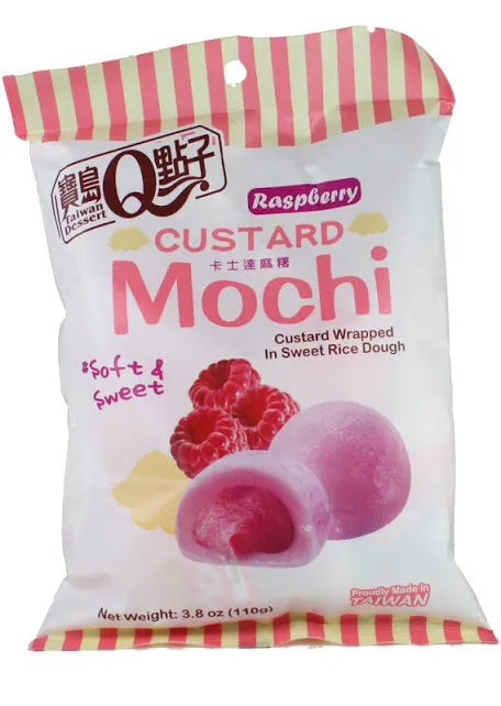 Royal Family Custard Mochi Raspberry