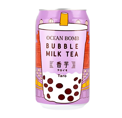 Ocean Bomb Taro Bubble Milk Tea