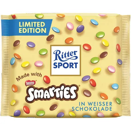 Ritter Sport Limited Edition Smarties ( White Chocolate )