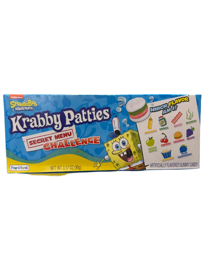 SpongeBob Krabby Patties Secret Menu Challenge