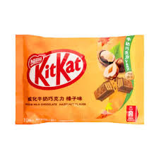 KitKat Wafer Milk Chocolate Hazelnut Flavor