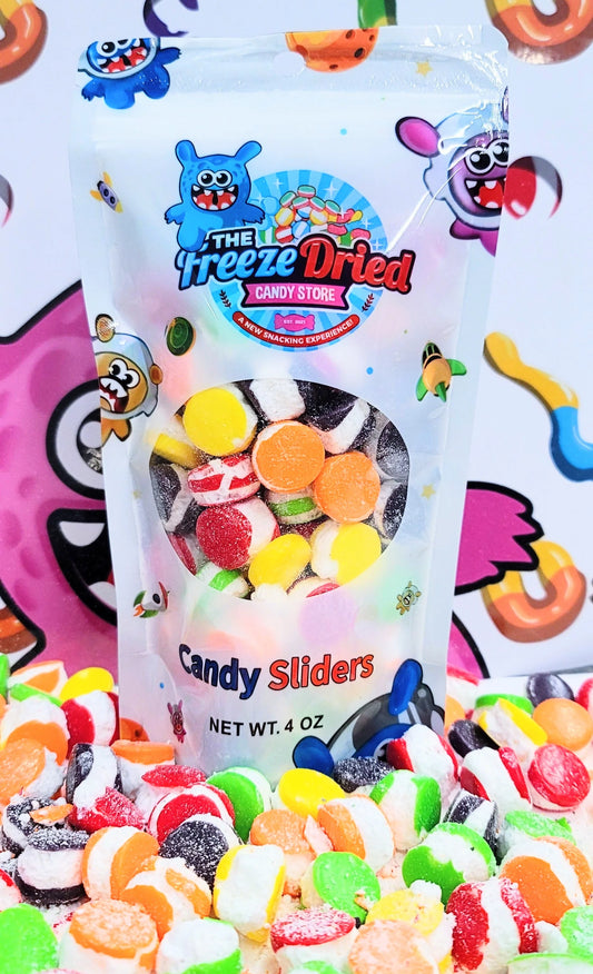 The Freeze Dried Candy Candy Sliders