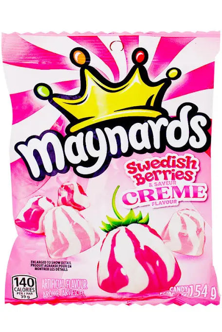 Maynards swedish berries & saveur creme flavorf