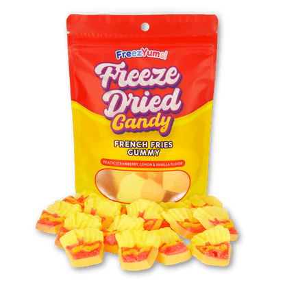 Freeze Dried Candy French Fries Gummy