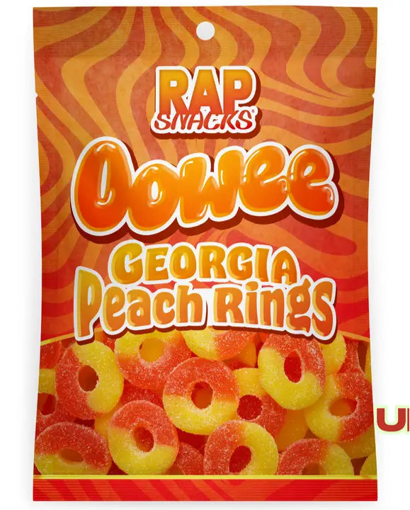 Rap Snacks - Georgia Peach Rings
