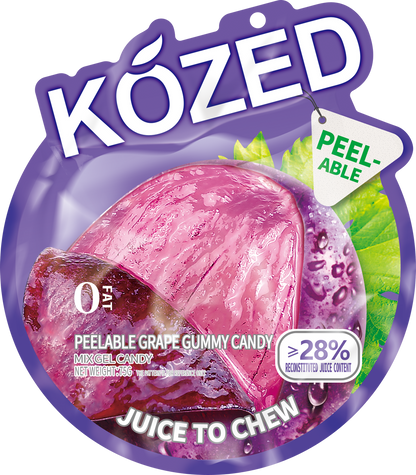 Kozed Grape Peelable Gummy
