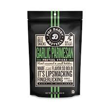 Pop Daddy Pretzels Garlic Parmesan