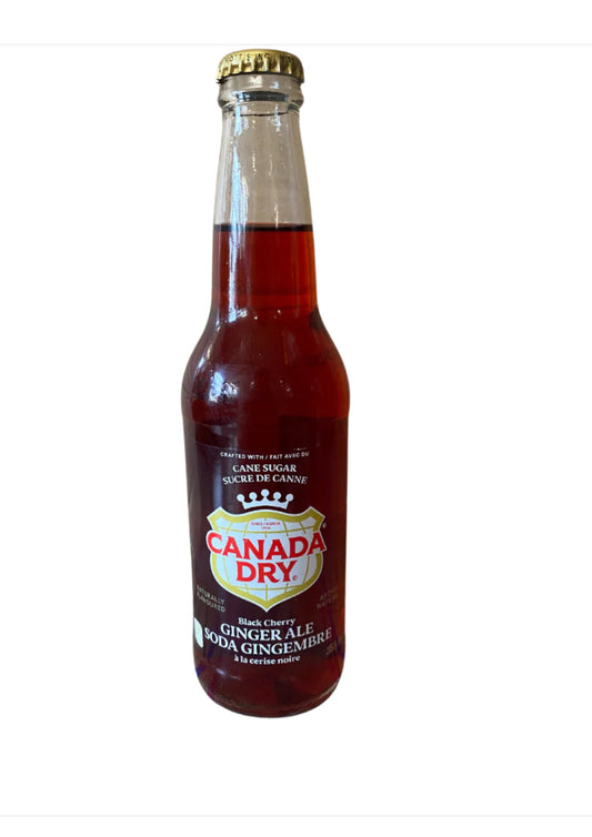 Canada Dry Black Cherry Ginger Ale Soft Drink