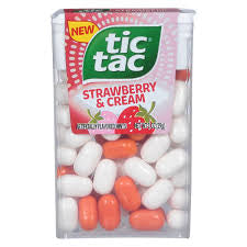 Tic Tac Strawberry Cream