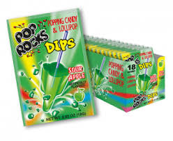 Pop Rocks Dips Sour Apple