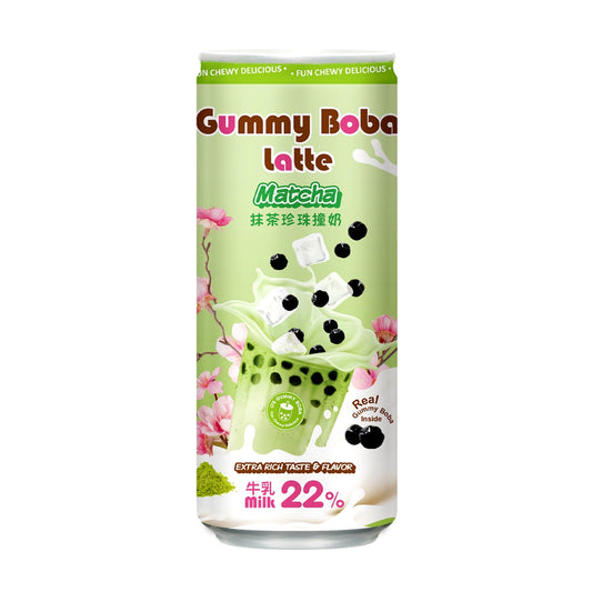 Gummy Boba Latte Matcha