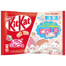 NESTLE JAPAN X SANRIO KIT KAT Strawberry Milk Flavor Chocolate Wafer