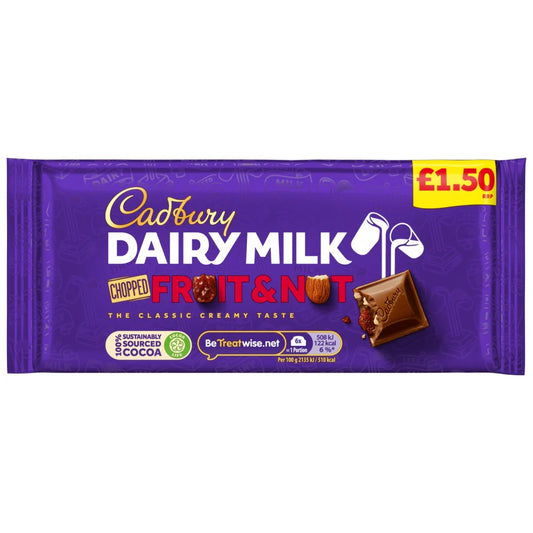 Cadbury Dairy Milk Fruit & Nut