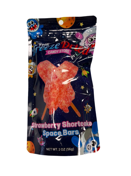 Freeze Dried Strawberry Shortcake Space Bars