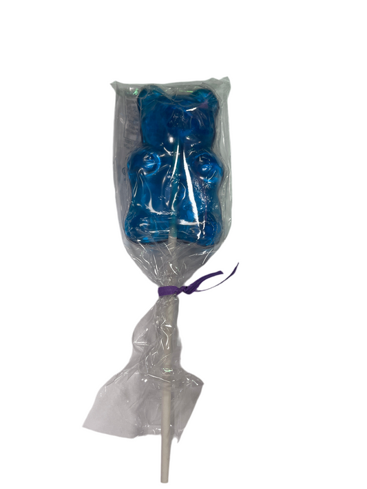 Candy bear lollipops