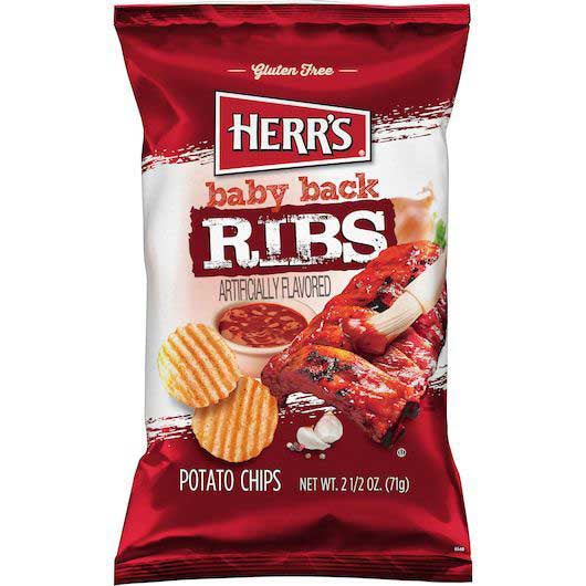 HERR’S Baby Back Rib Chips