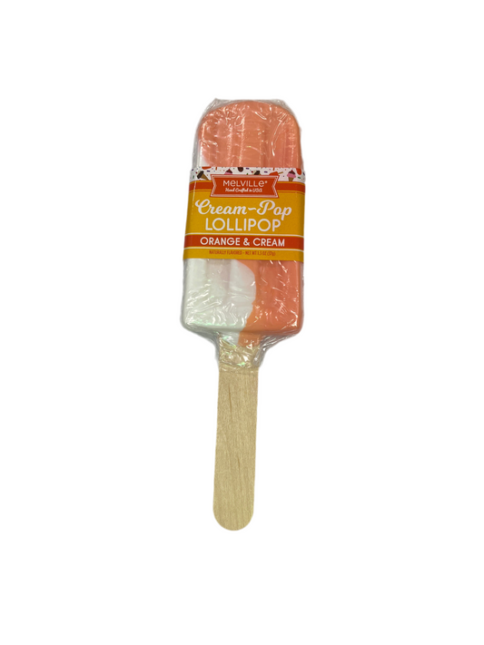 Crème pop lollipops