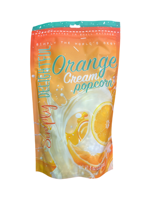 Orange Cream Popcorn / Simply Delightful