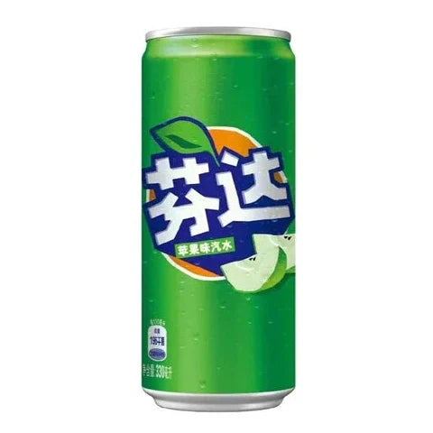 Fanta Green Apple tall Can 330ml