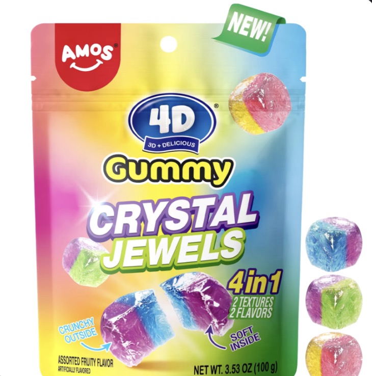 4D Gummy Crystal Jewels