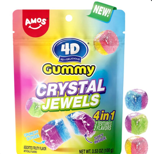 4D Gummy Crystal Jewels