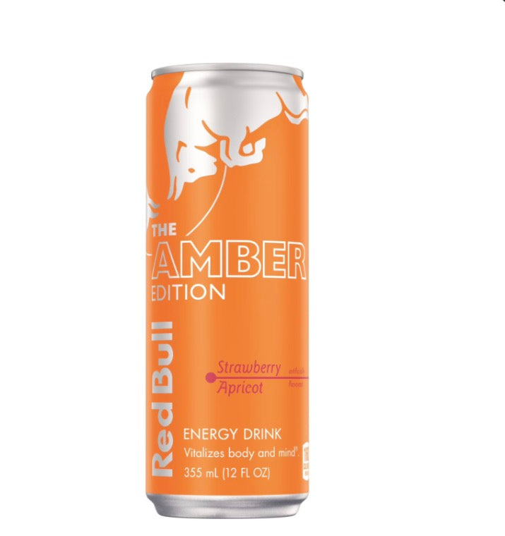 Redbull the Amber Edition Strawberry Apricot