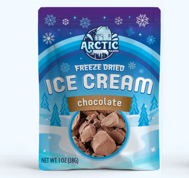 Freeze Dried Ice Cream Chocolate