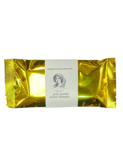 Gold Sparkle Dubai Pistachio