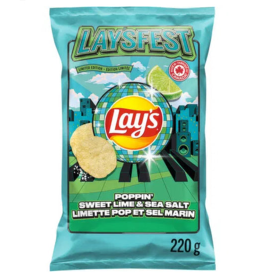 Lays Fest Sweet Lime & Sea Salt