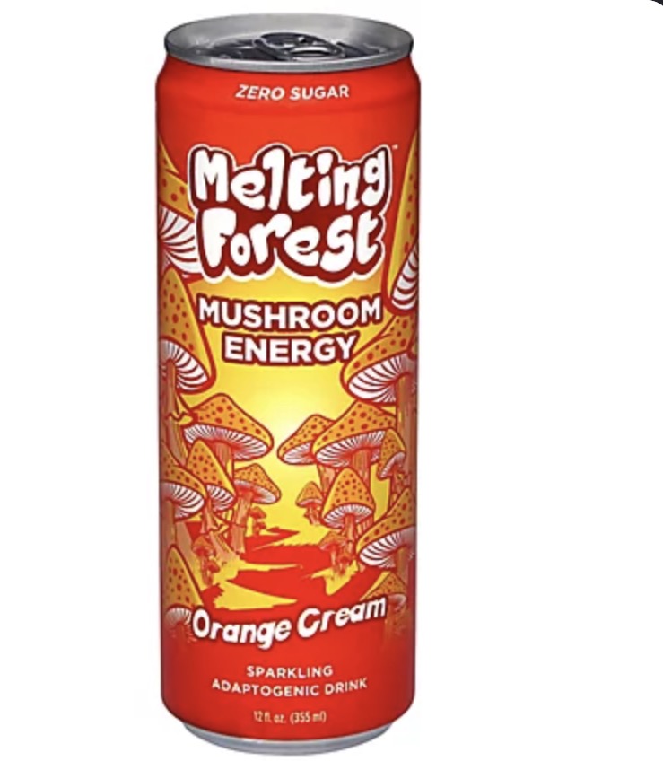 Adaptogenic Mushroom Orange Cream Energy Drink