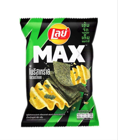 Lays Max Nori Seaweed Extra crunchy