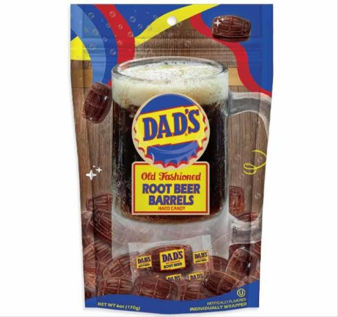 Dad's Root Beer Barrels Hard Candy