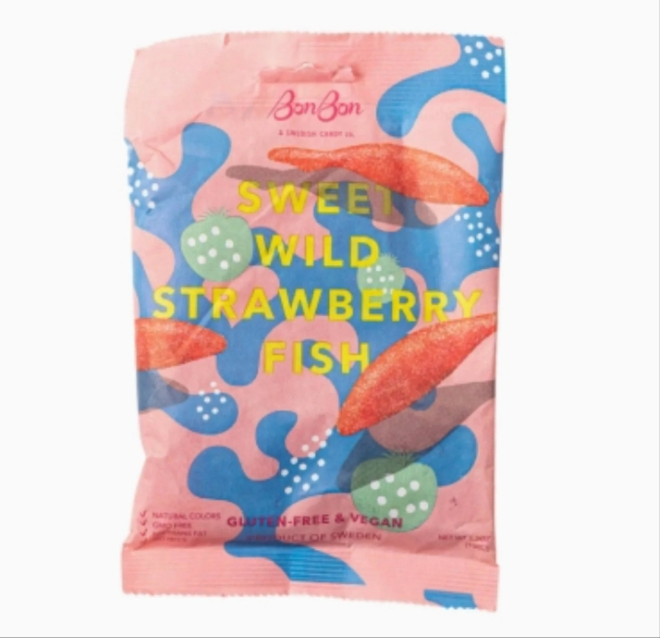 Bon Bon Sweet Wild Strawberry Fish