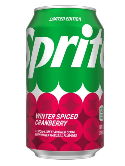 Sprite Winterspiced Cranberry