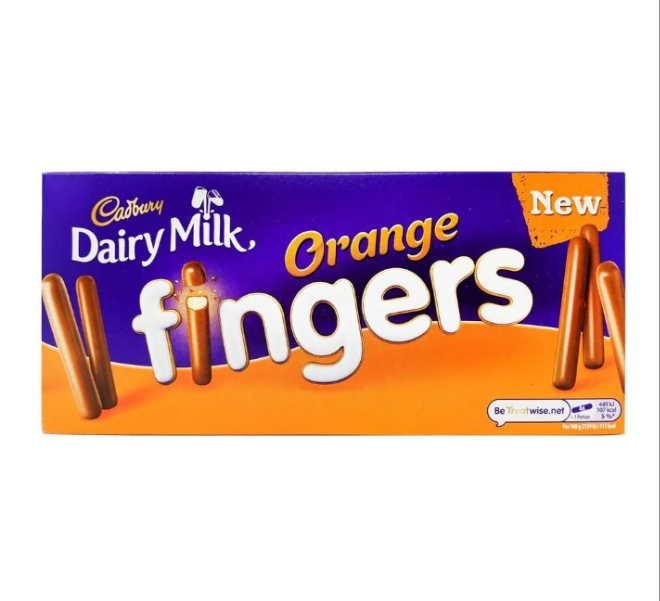 Dairy Milk Orange Fingers