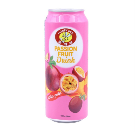 Honey bee passion fruit drink