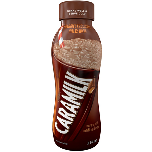 Caramel chocolat milkshake caramilk