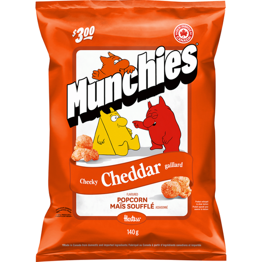 Munchies cheeky cheddar gaillard popcorn