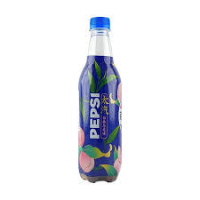 Pepsi White Peach Oolong Bottle