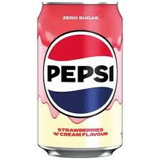 Pepsi Strawberry Cream Flavor