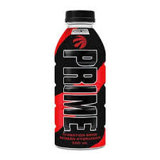 Prime Hydration Drink Toronto Raptors - Black and Red