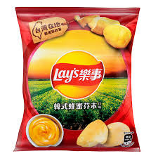 Lays potato chips Korean Honey Mustard Flavor