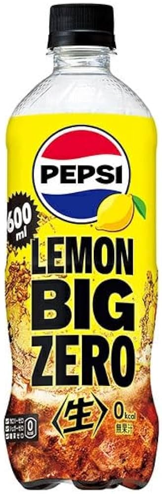 Pepsi lemon big zero
