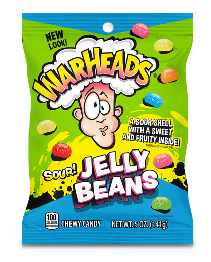Warheads Jelly Beans