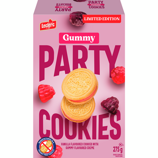 Party cookies gummy