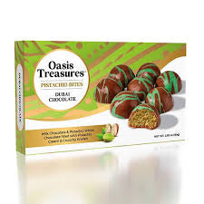Oasis Treasures Dubai Chocolate Pistachio Bites