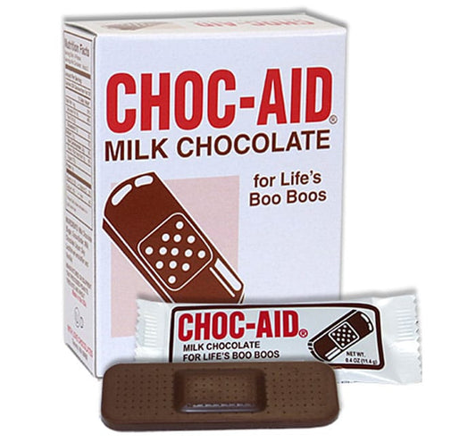 Choc-Aid Bandaids Milk Chocolate