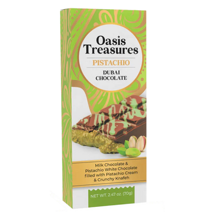 Oasis Treasures Dubai Chocolate - Pistachio