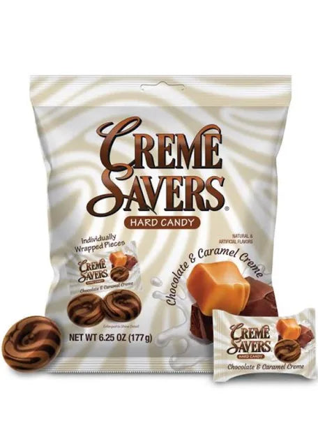 Crème Savers Chocolate & Caramel
